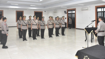2 Pejabat Polda Jambi dan 4 Kapolres Resmi Diserahterimakan